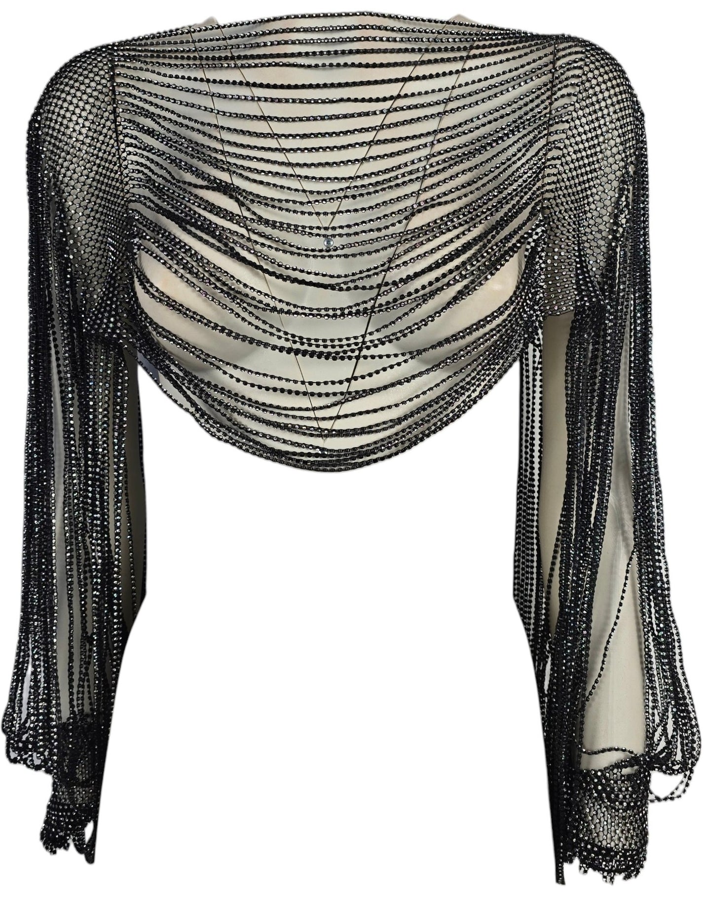 Copri spalle strass