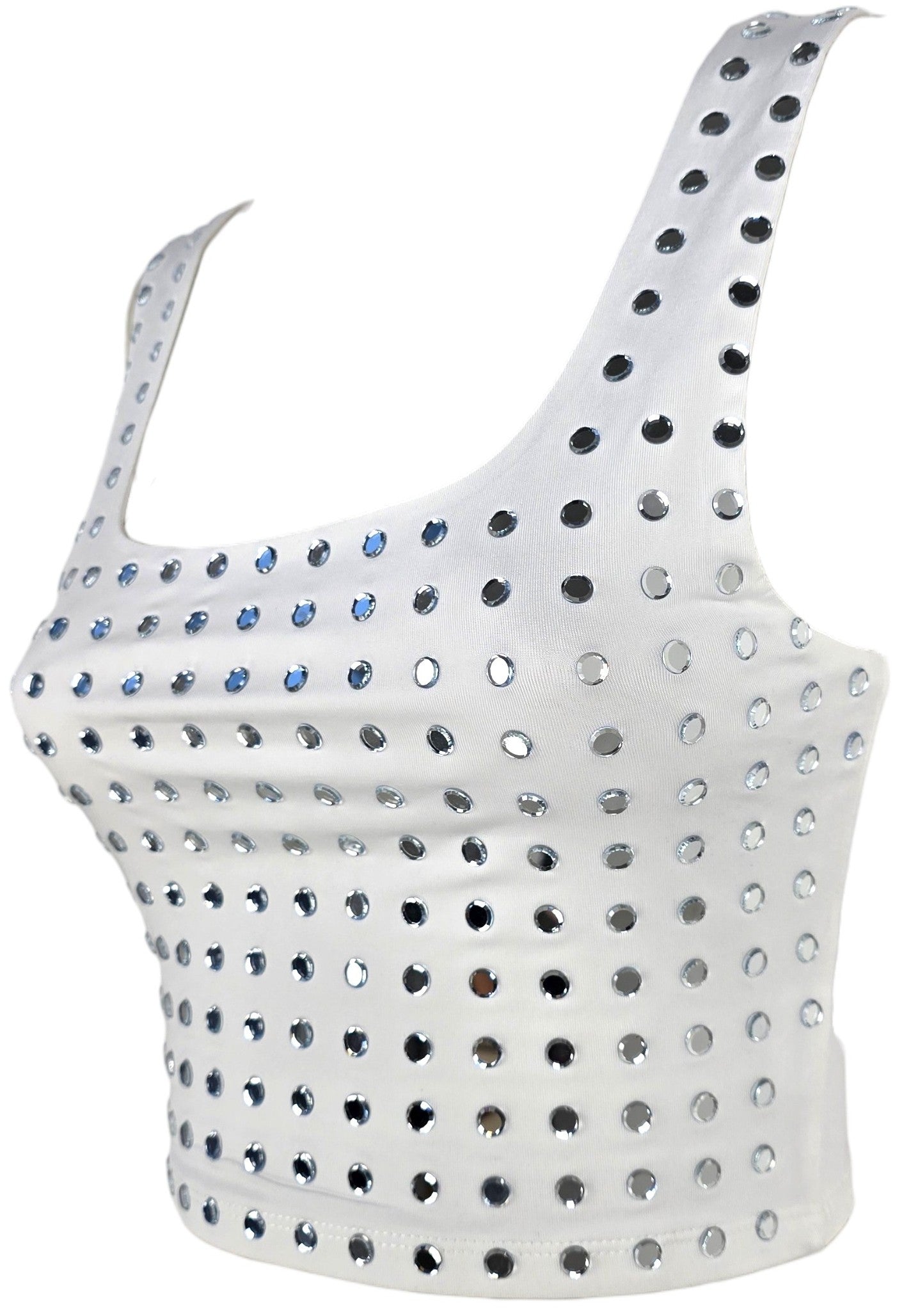 Canotta con strass