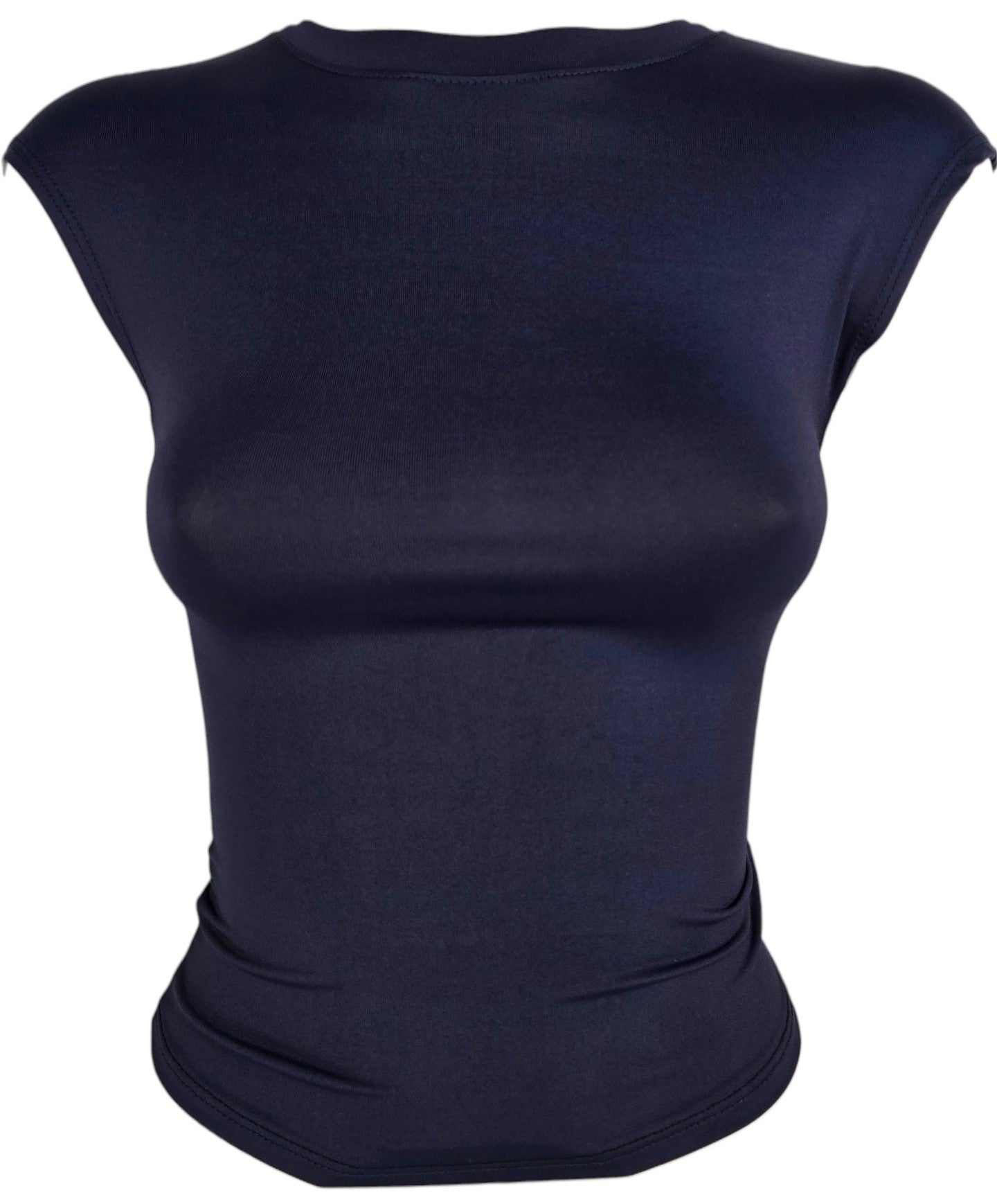 Maglia scollata blue