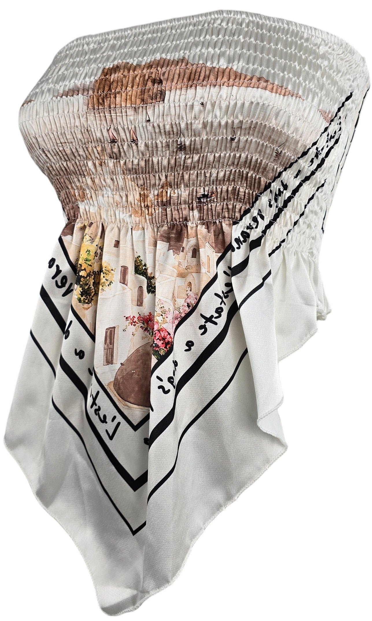 Top a foulard pizzo sangallo (Copia)