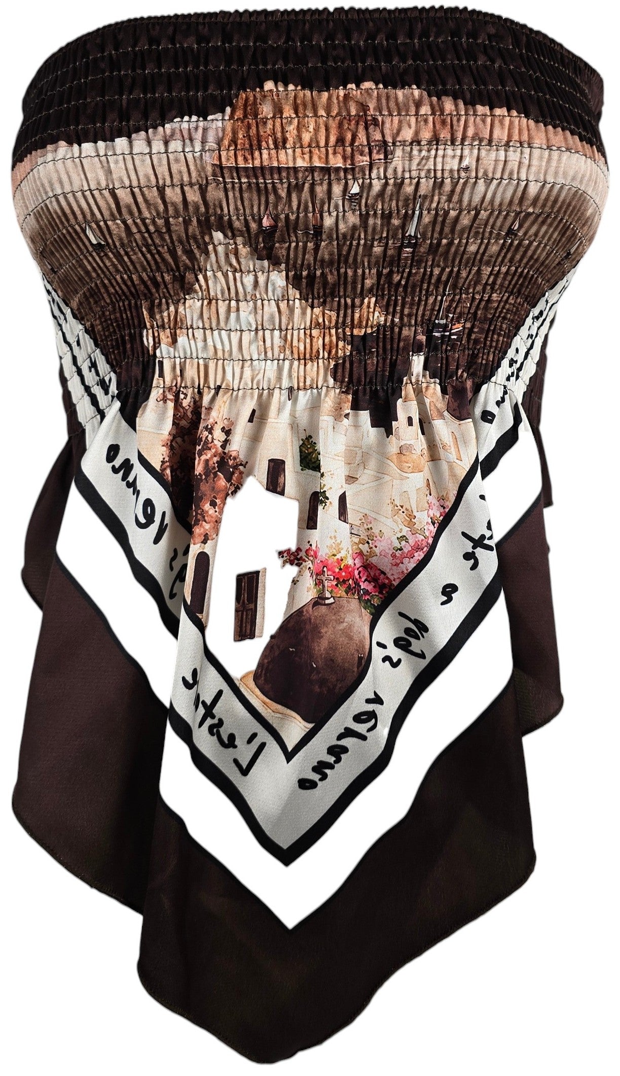 Top a foulard pizzo sangallo (Copia)