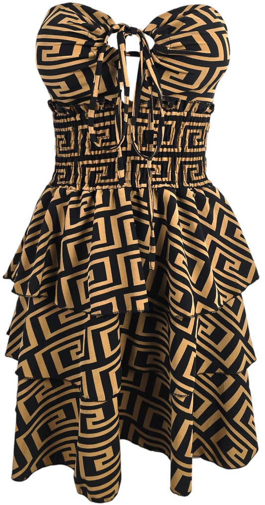 Abito "Geometric"
