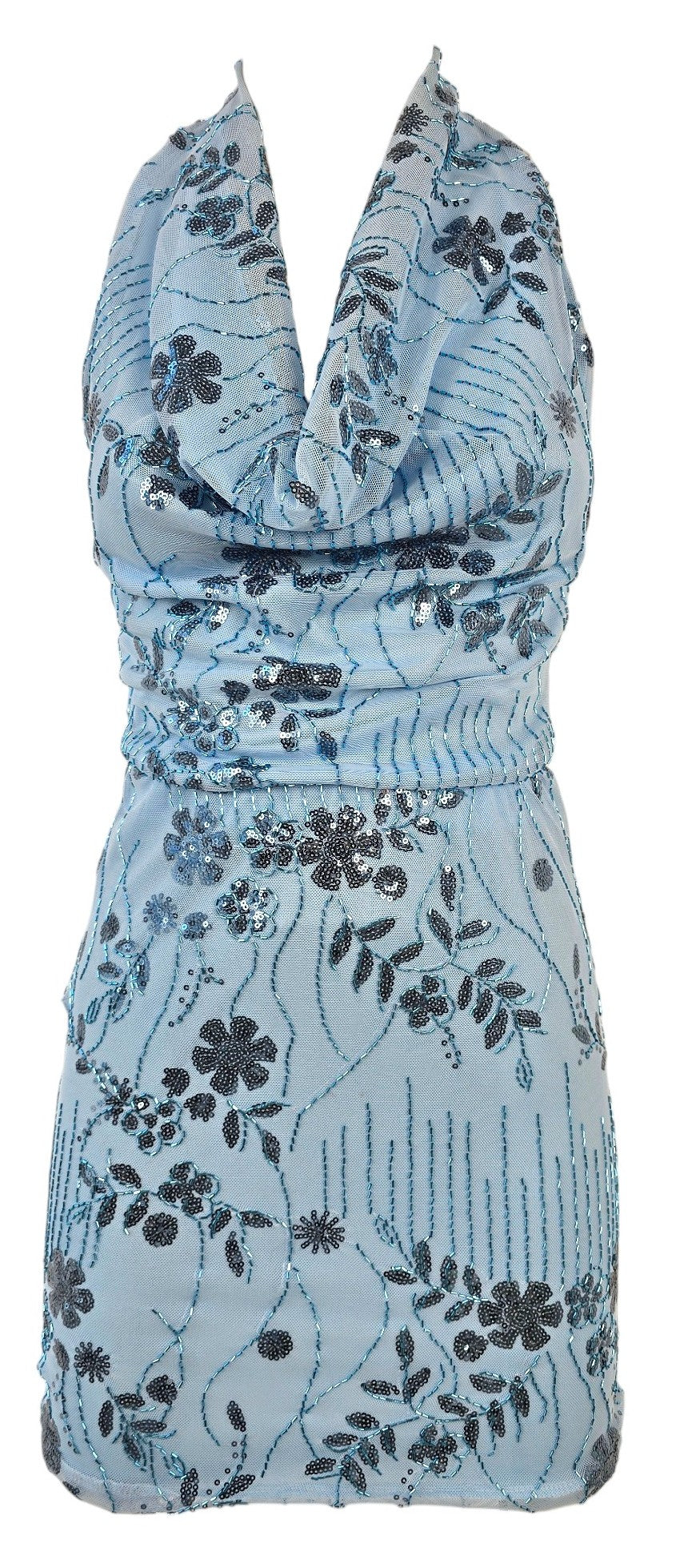Completo Floreale Pailettes