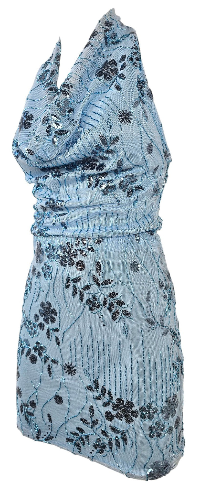 Completo Floreale Pailettes