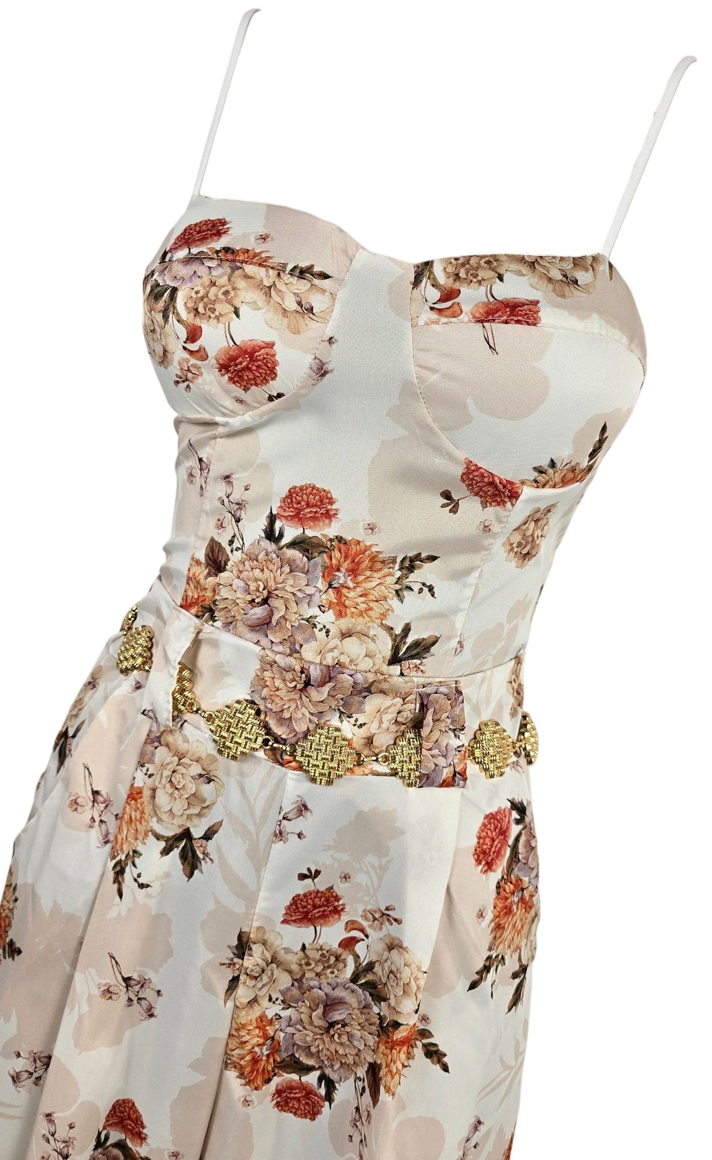 Completo "Raso floreale"