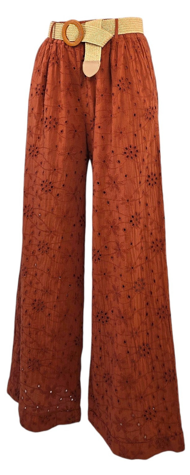 Pantalone arancione "Sangallo"