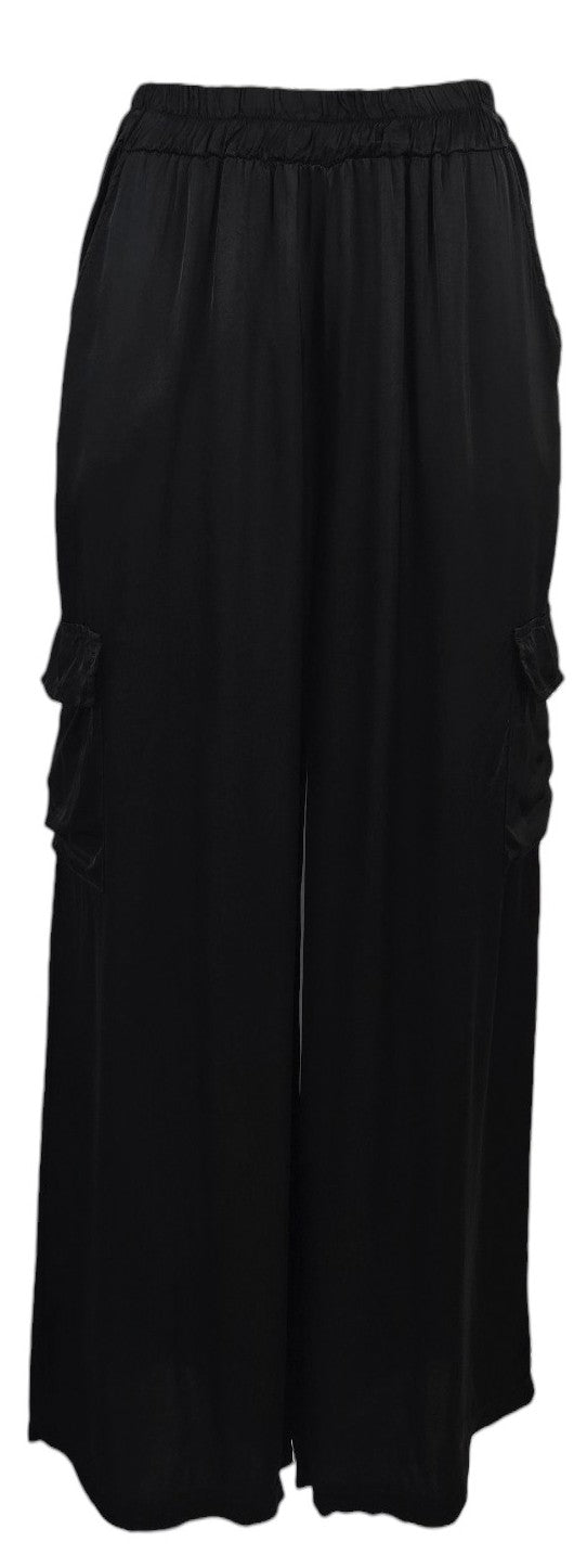 Pantalone nero "Cargo"