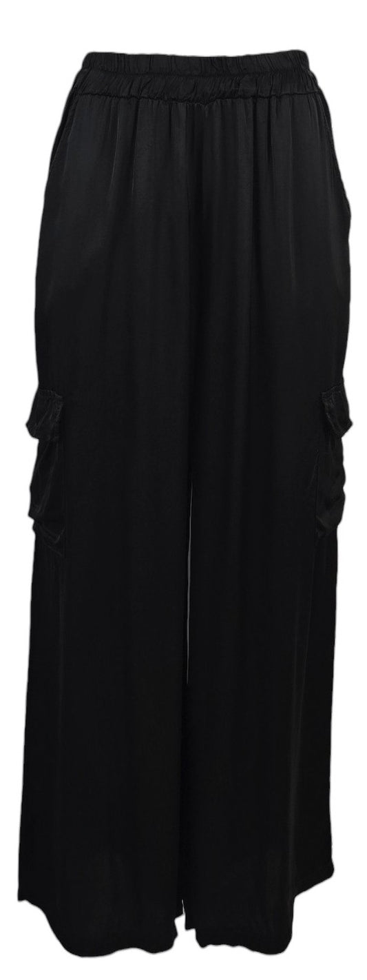 Pantalone nero "Cargo"