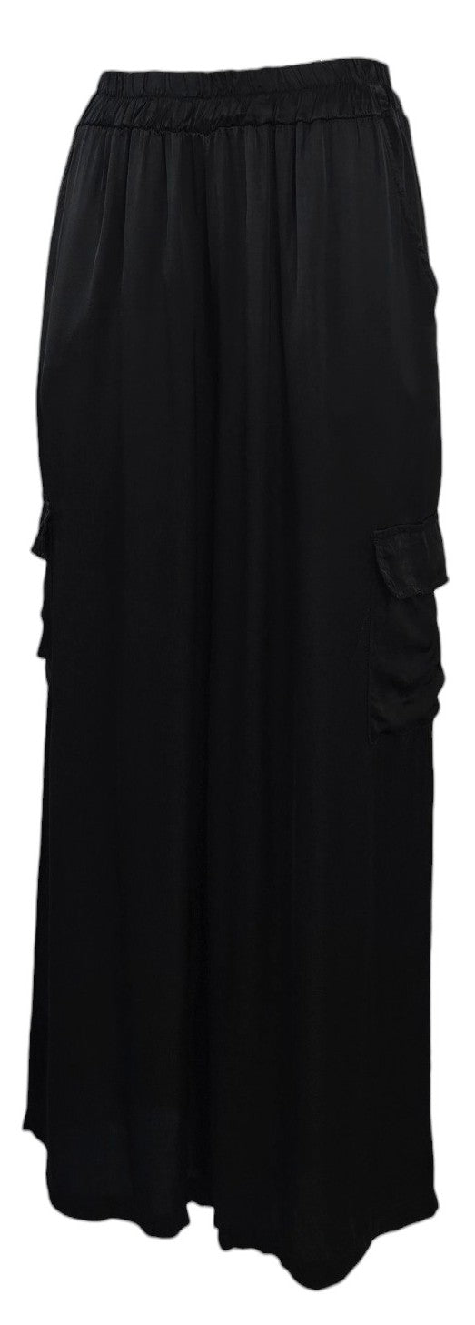 Pantalone nero "Cargo"