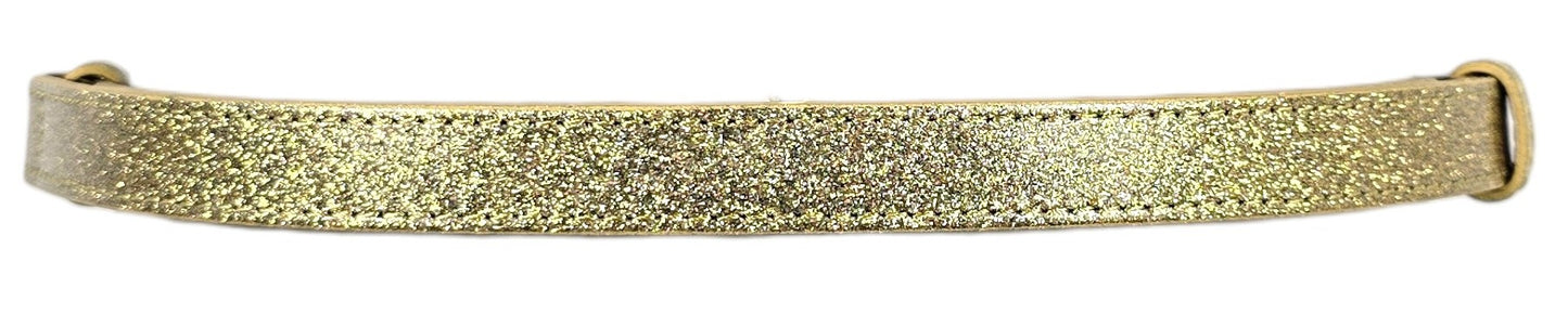 Cintura in Pelle "Oro"