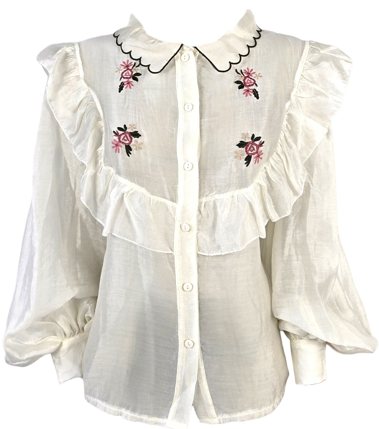 Camicia bianca in lino
