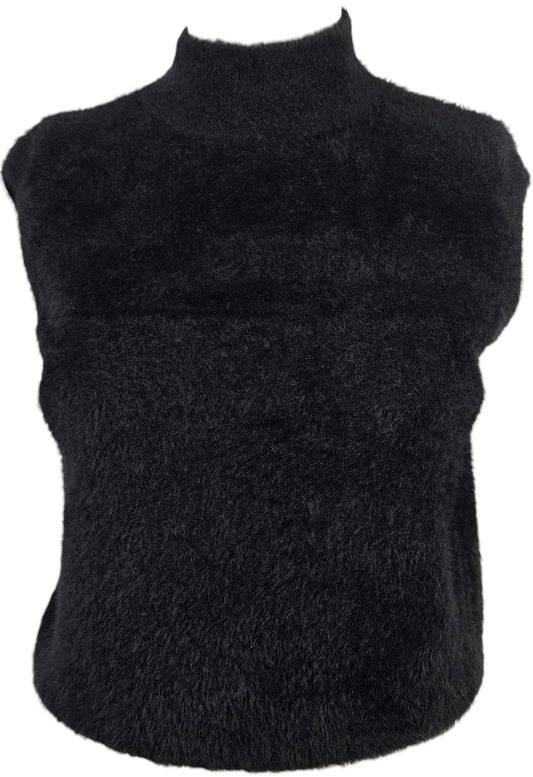 Gilet a collo alto