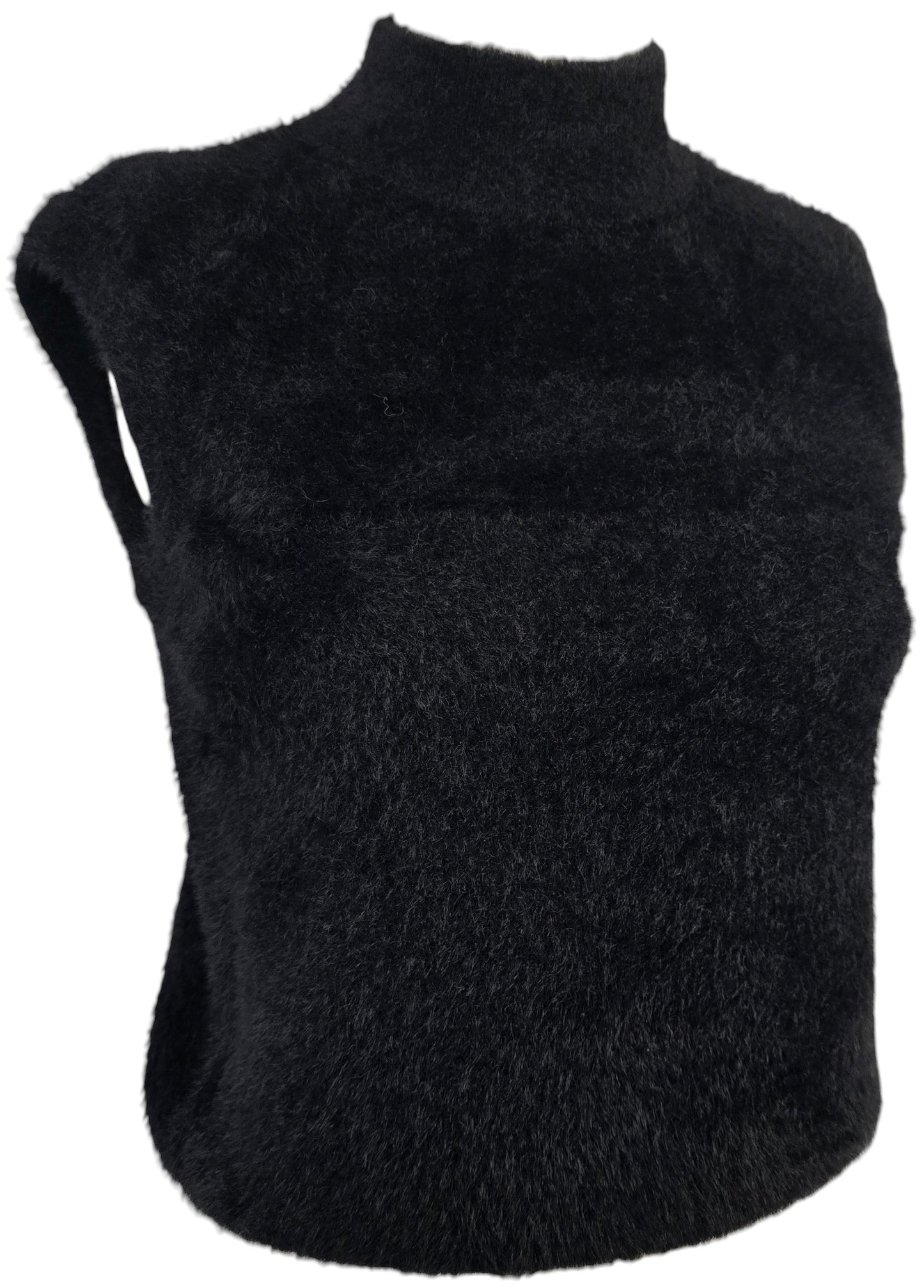 Gilet a collo alto