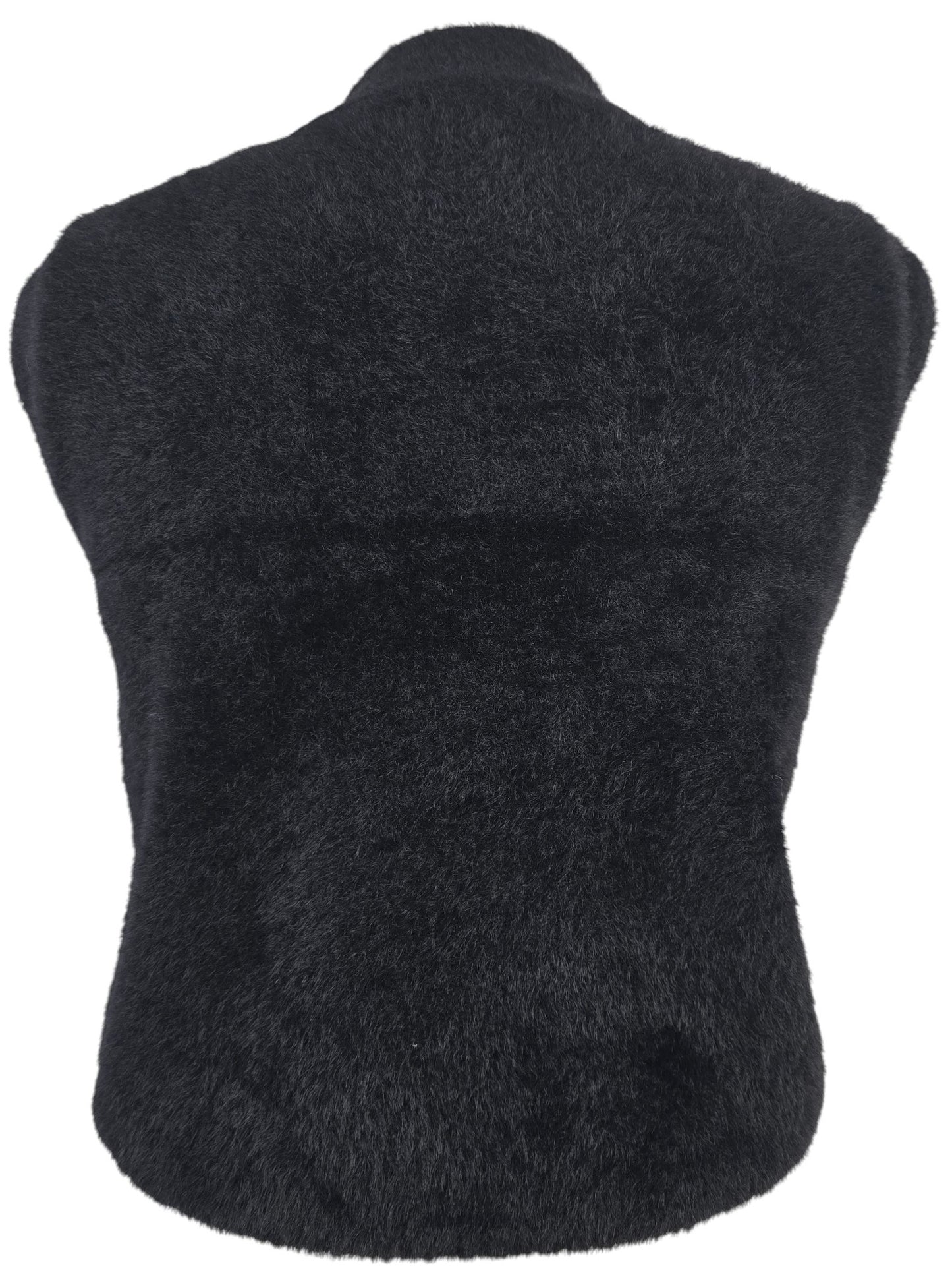 Gilet a collo alto