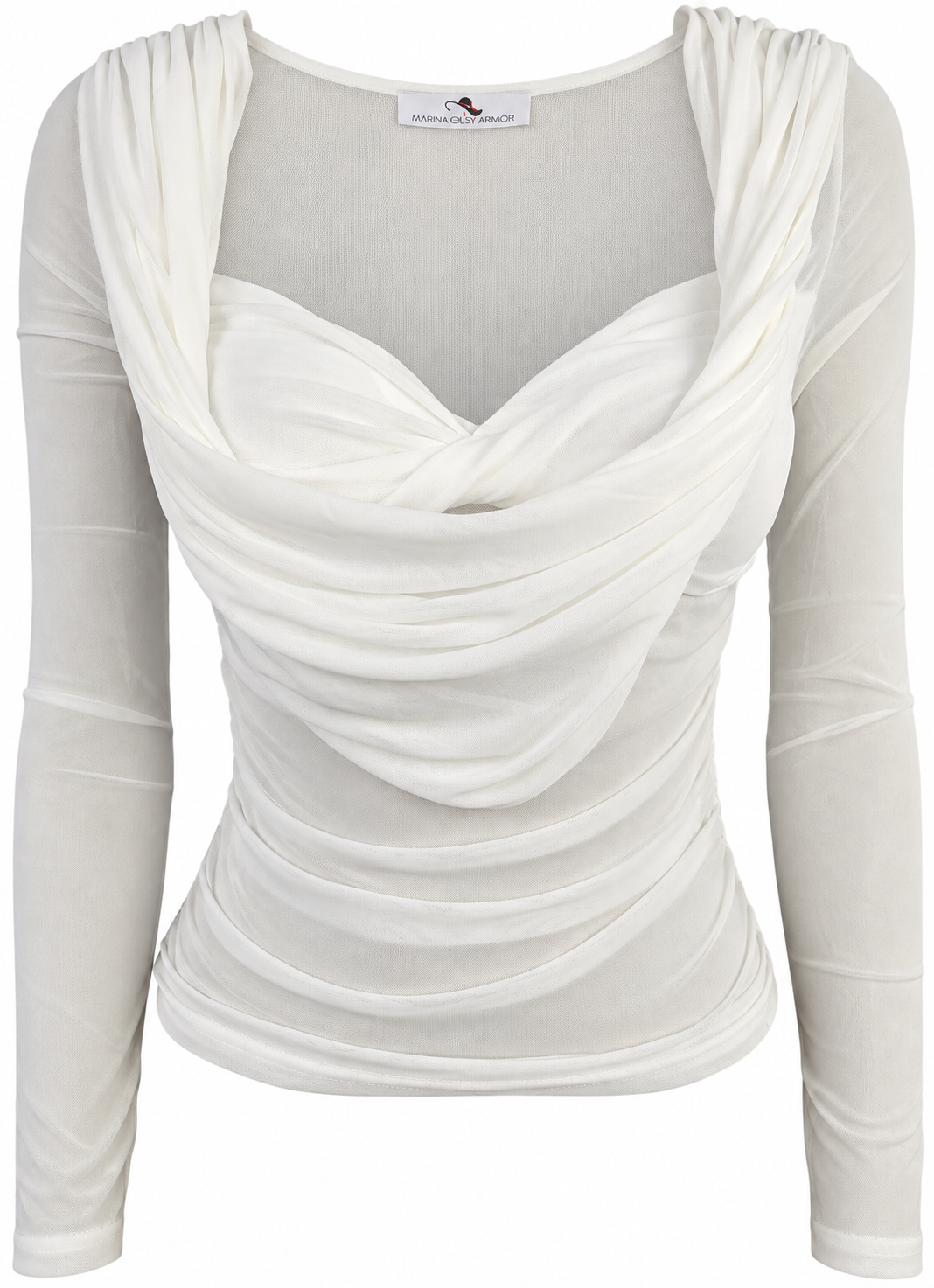 Maglia in tulle