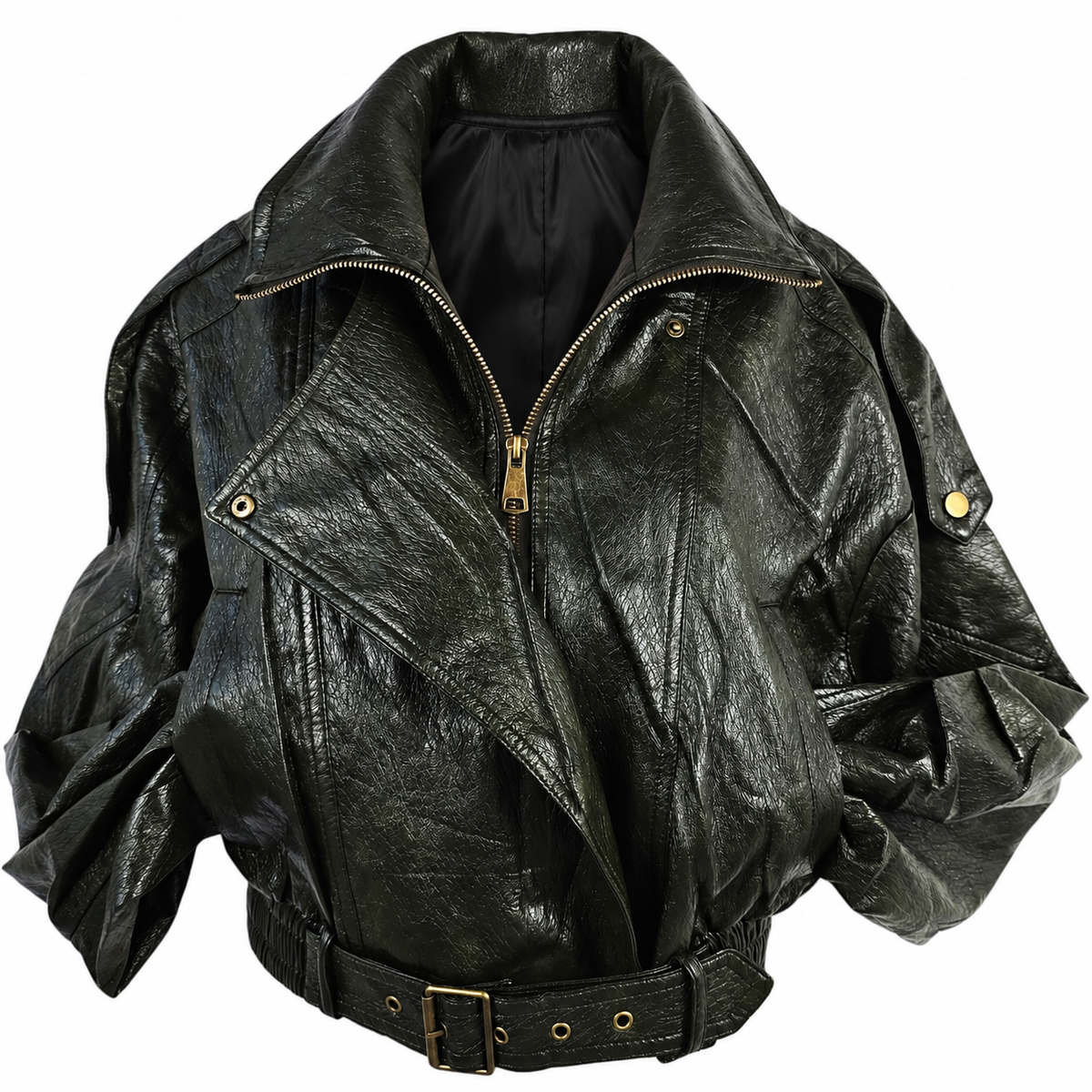 Giacca green crop