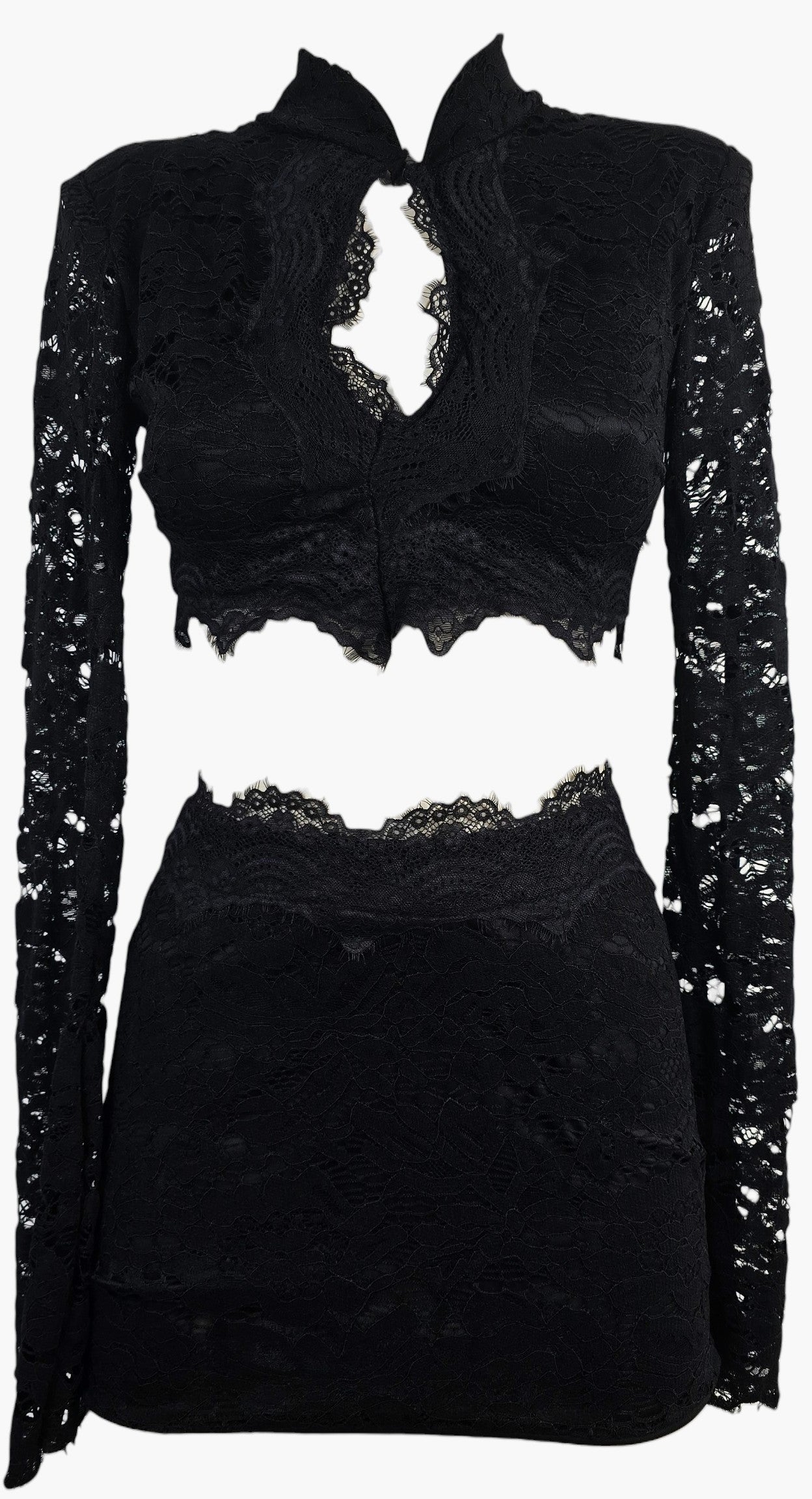 Completo Crop in Pizzo