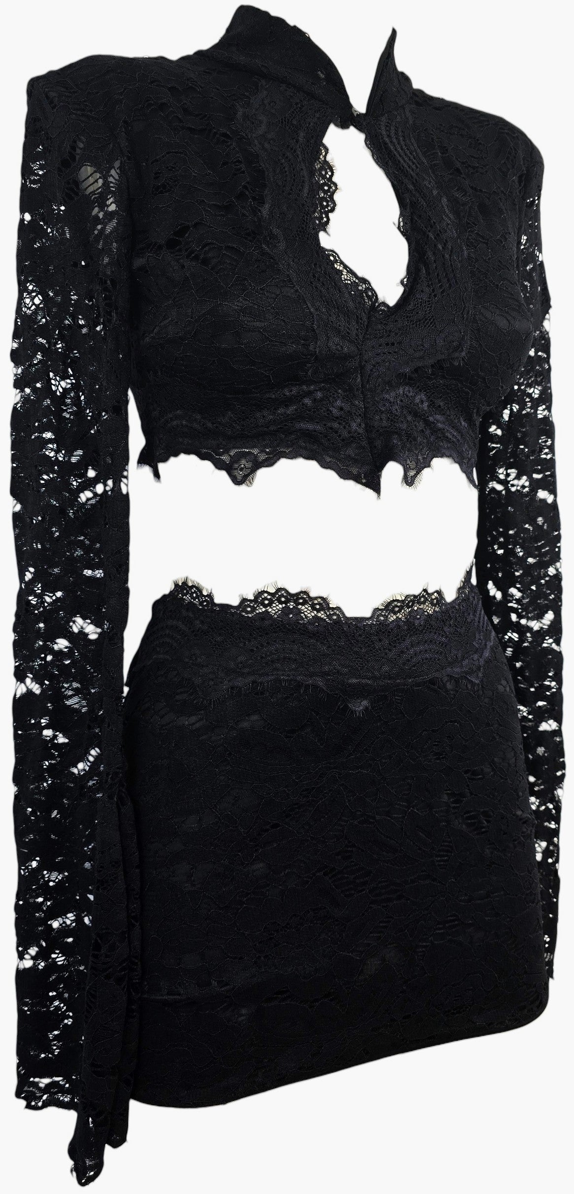 Completo Crop in Pizzo