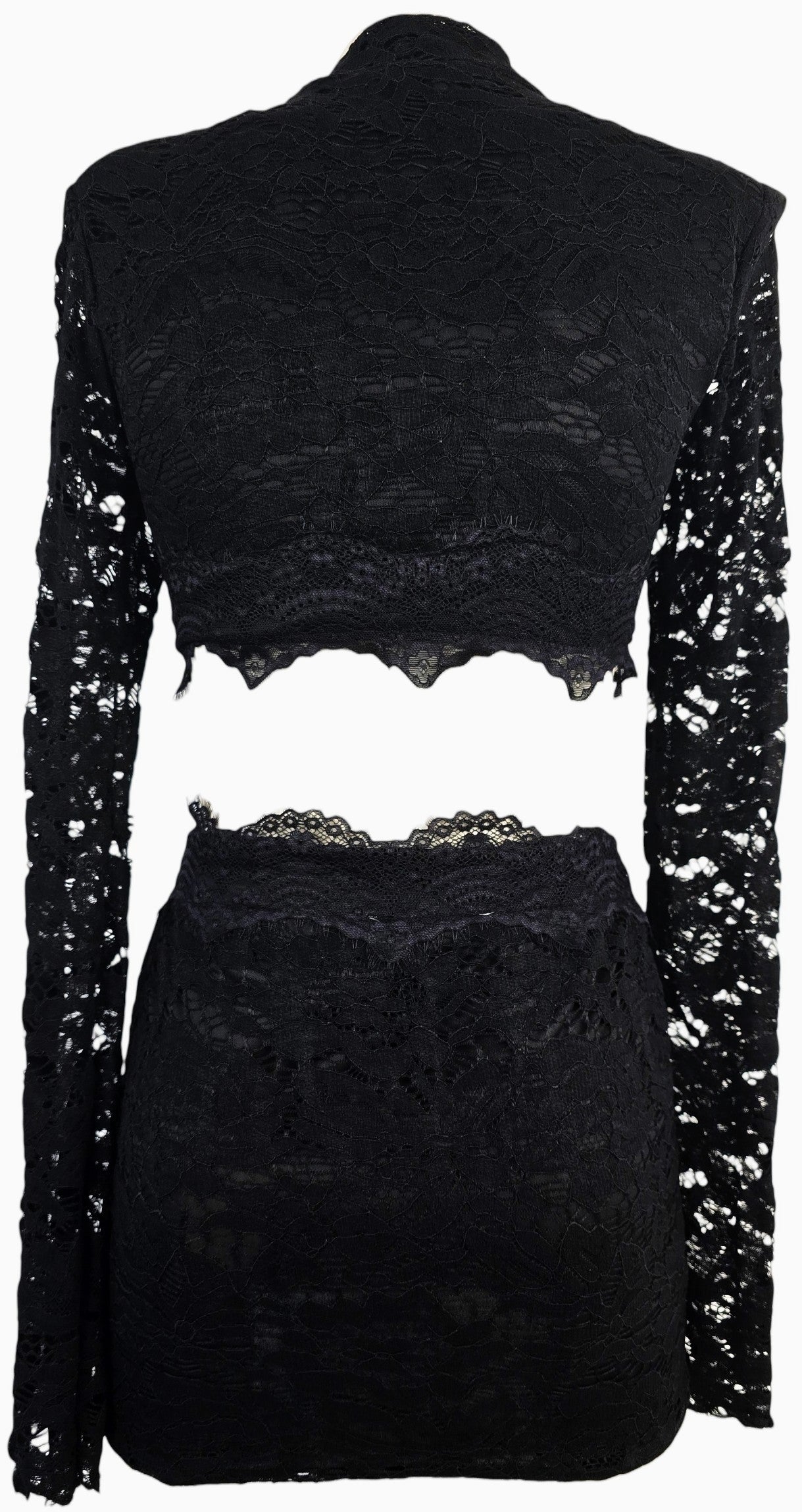 Completo Crop in Pizzo