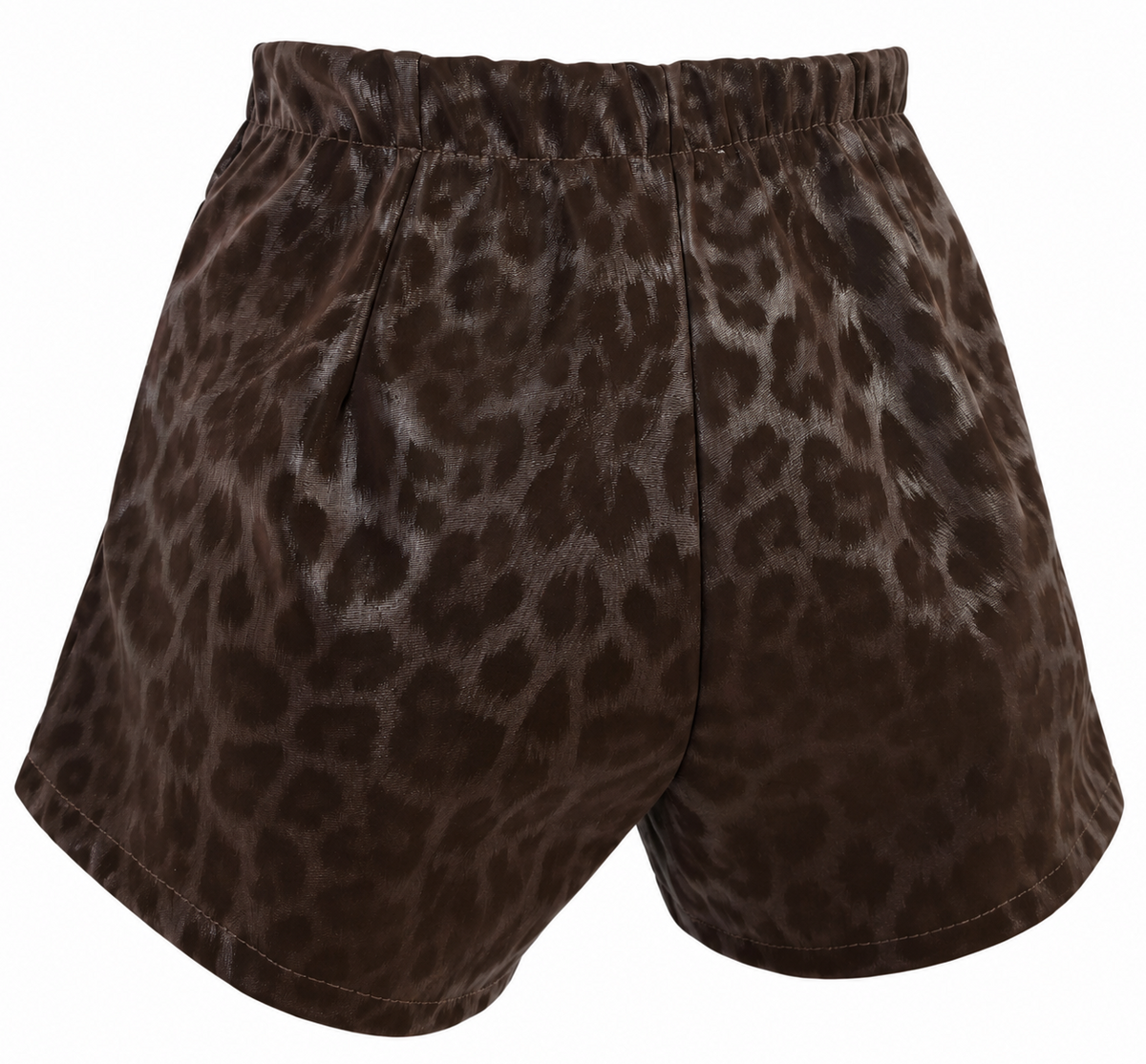 Pantaloncino effetto pelle
