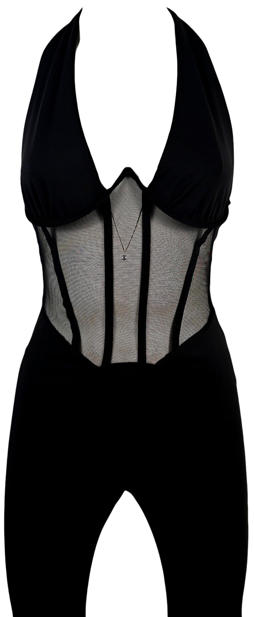 Tuta Intera Bustier con Corsetto