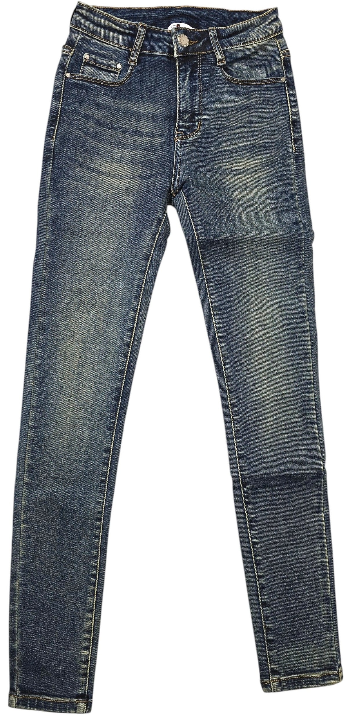 Jeans skinny con sfumature