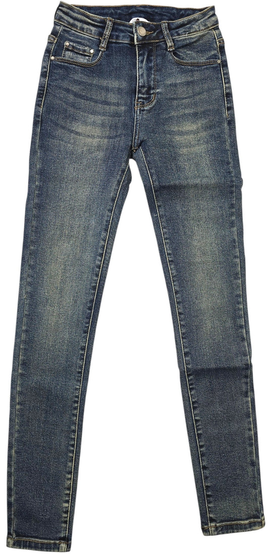 Jeans skinny con sfumature
