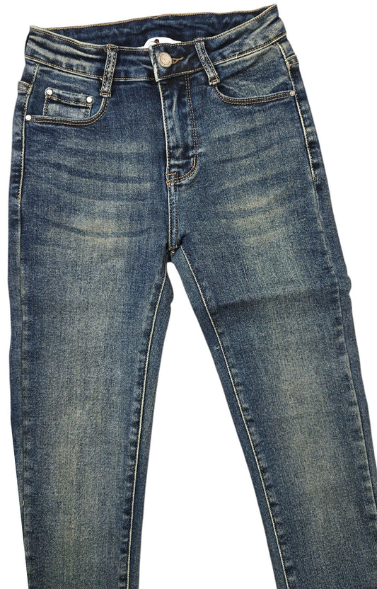 Jeans skinny con sfumature