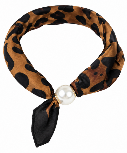 Foulard in raso a calamita