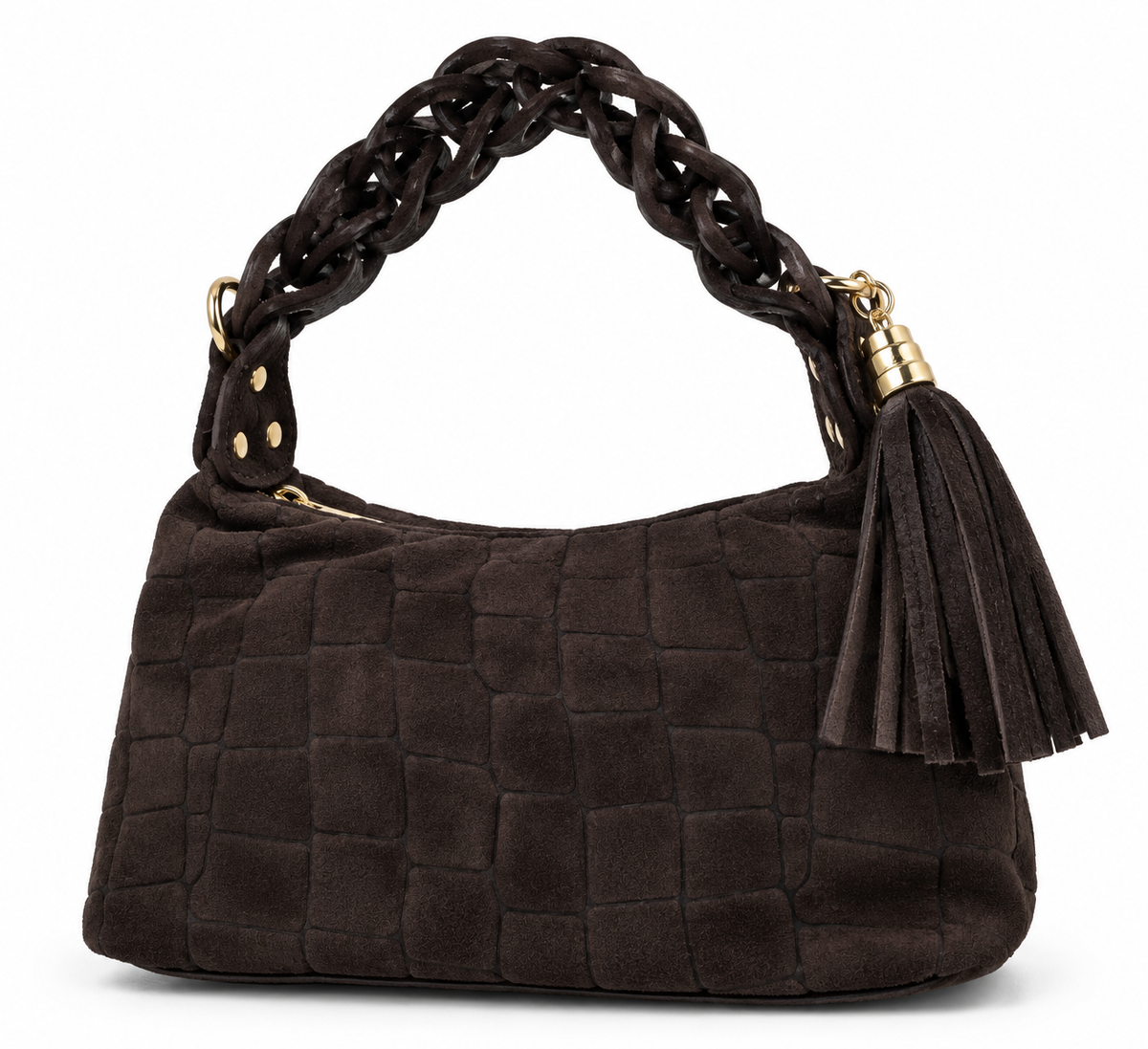 Borsa a spalla testa di moro