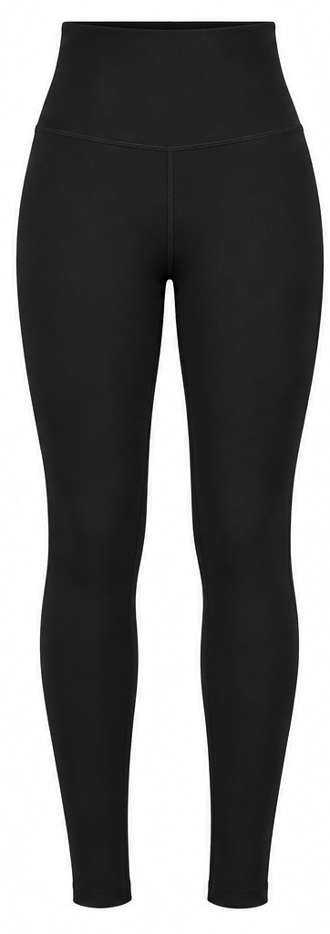 Leggings neri a vita alta