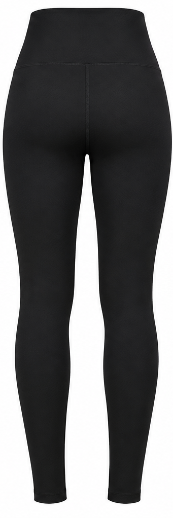 Leggings neri a vita alta