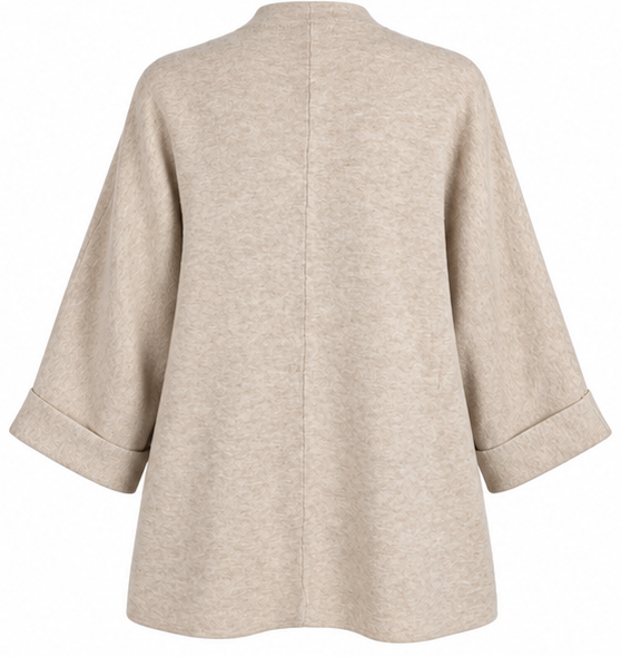 Cardigan con pompon