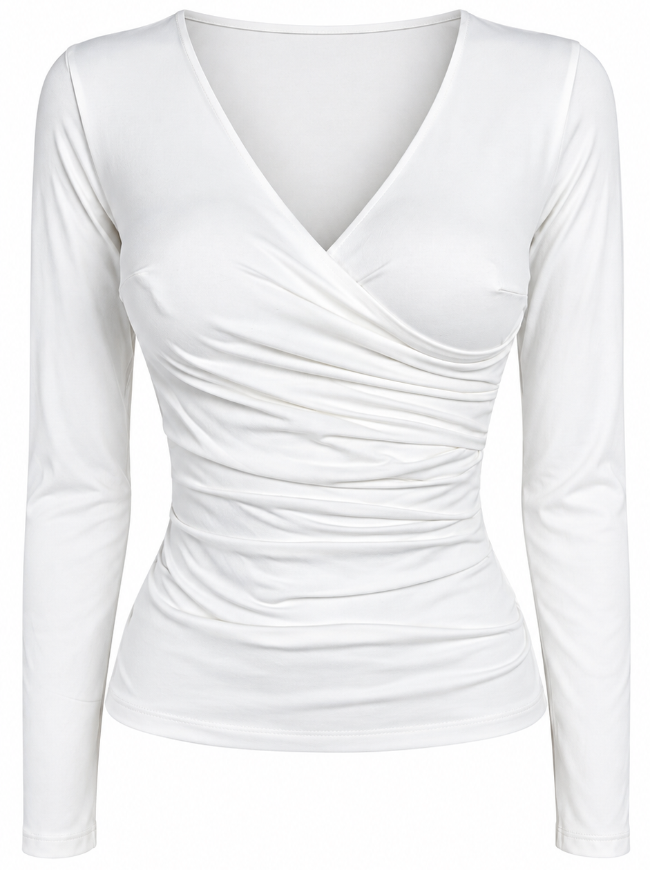 Maglia con scollo a V