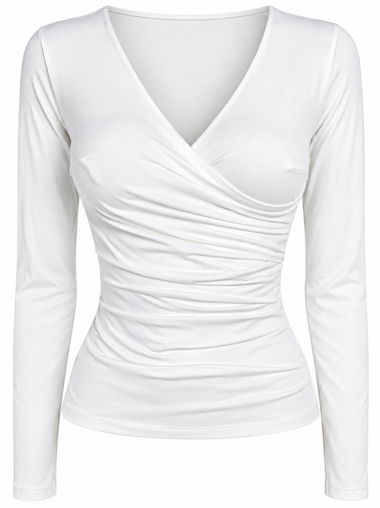 Maglia con scollo a V