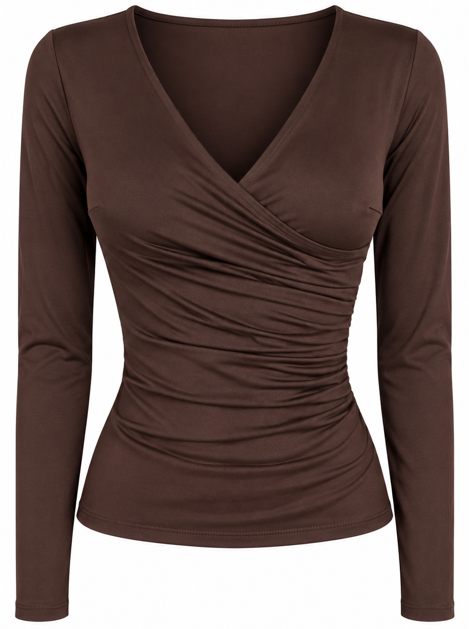 Maglia con scollo a V