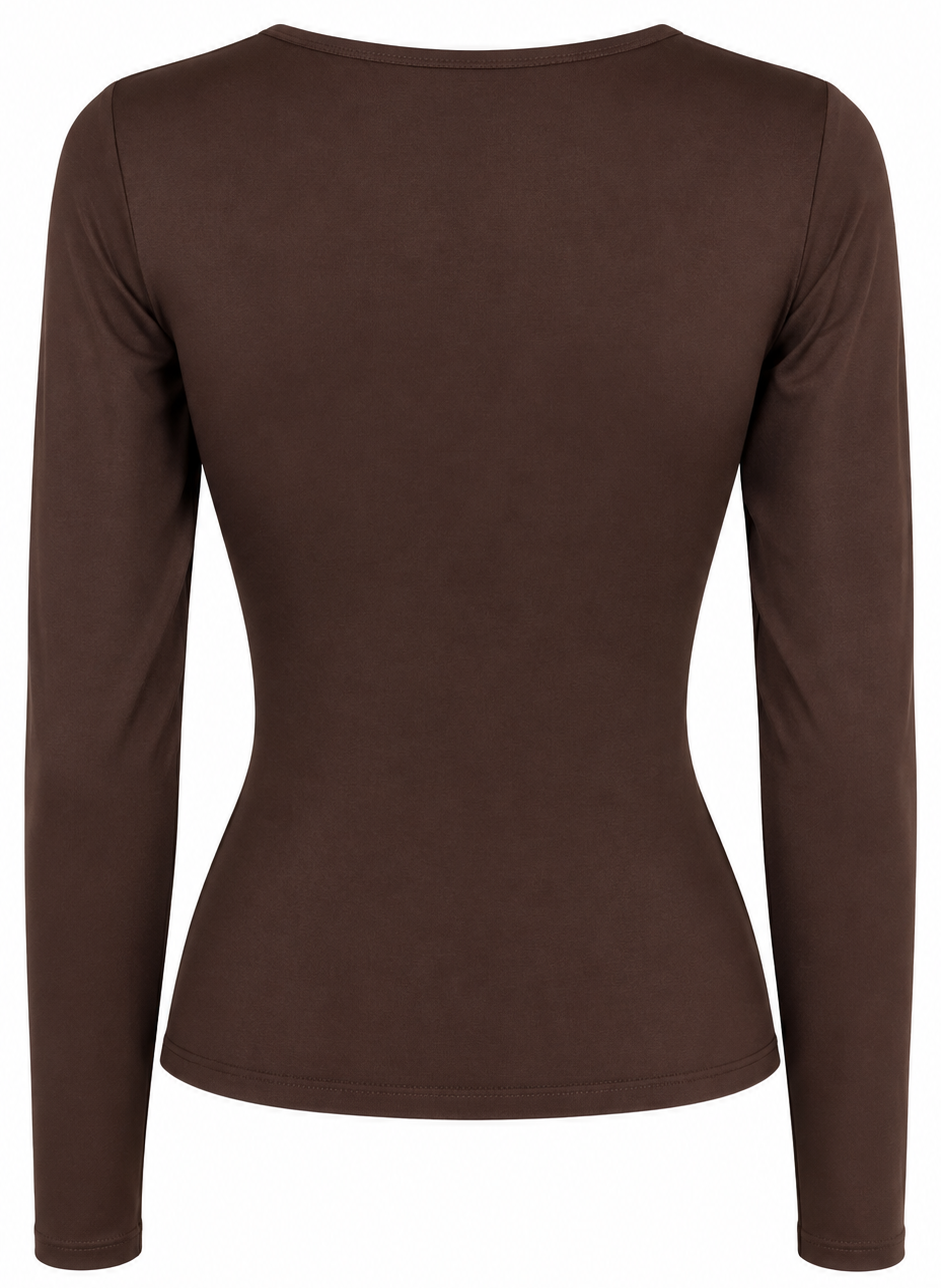 Maglia con scollo a V