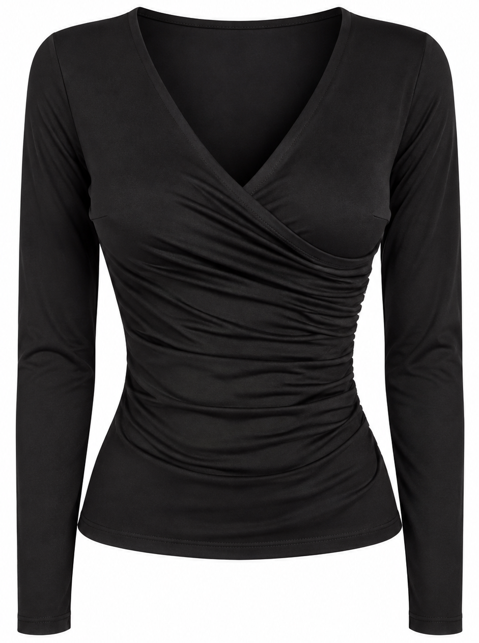 Maglia con scollo a V