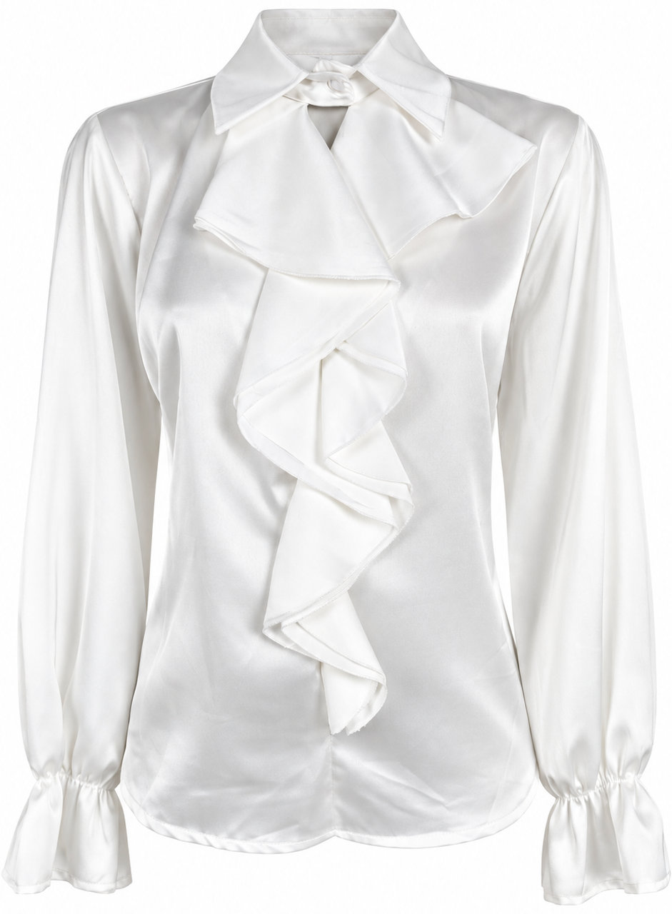Camicia con volant