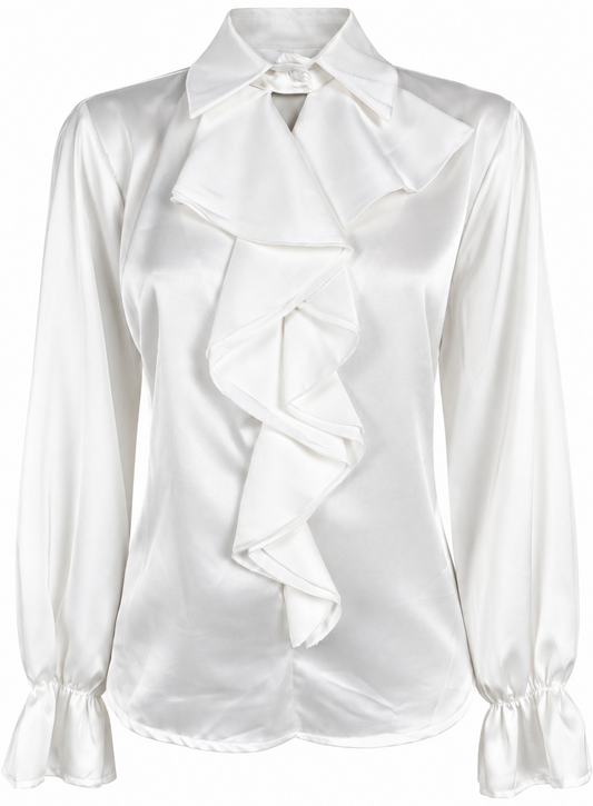 Camicia con volant
