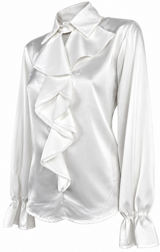Camicia con volant