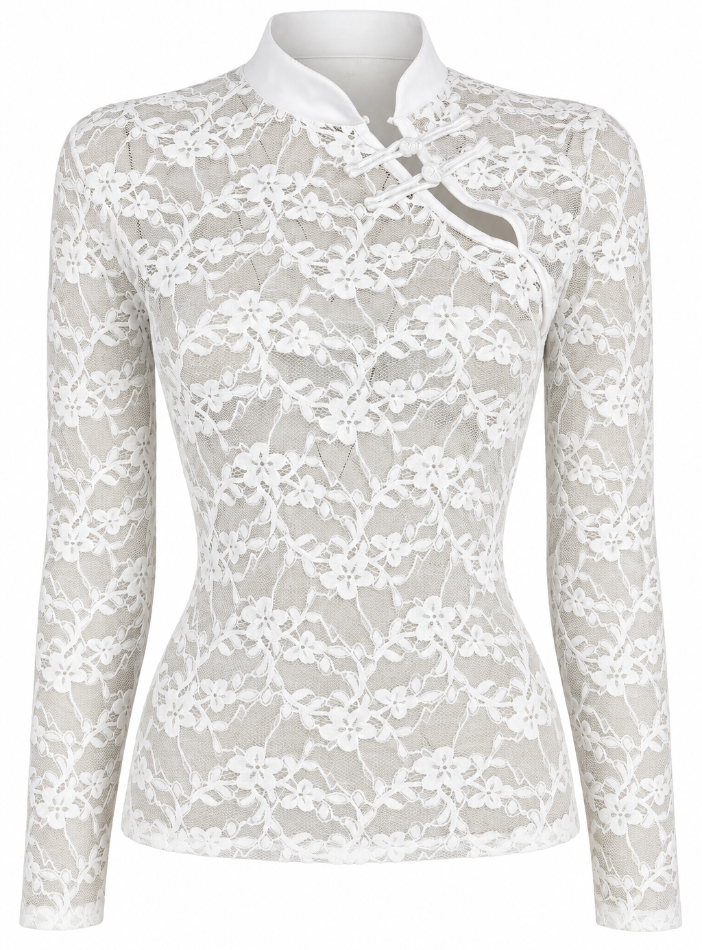 Maglia coreana in pizzo