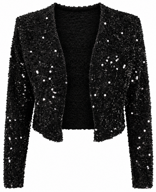 Giacca con paillettes