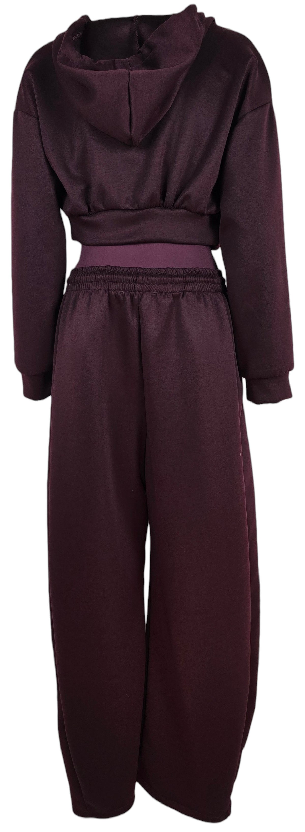 Completo tuta bordeaux