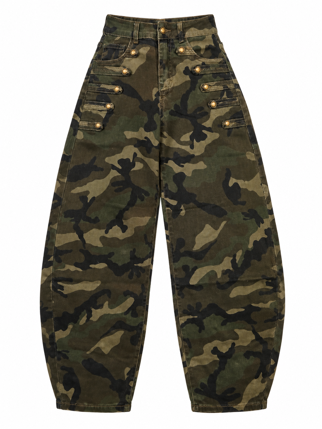 Jeans baloon militare