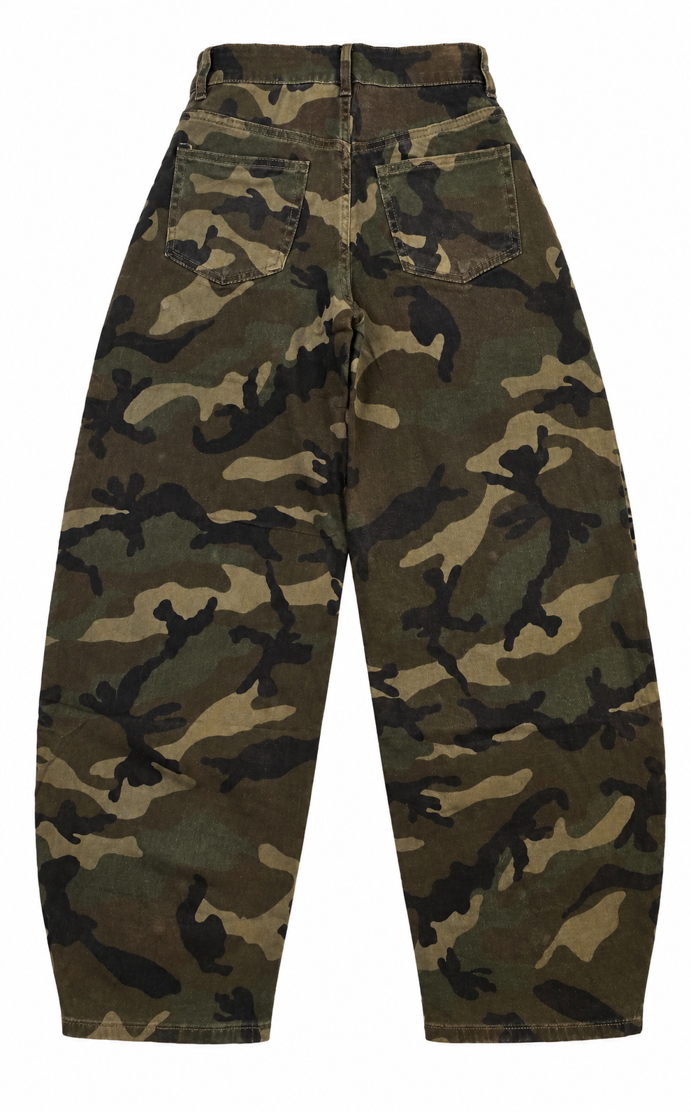 Jeans baloon militare