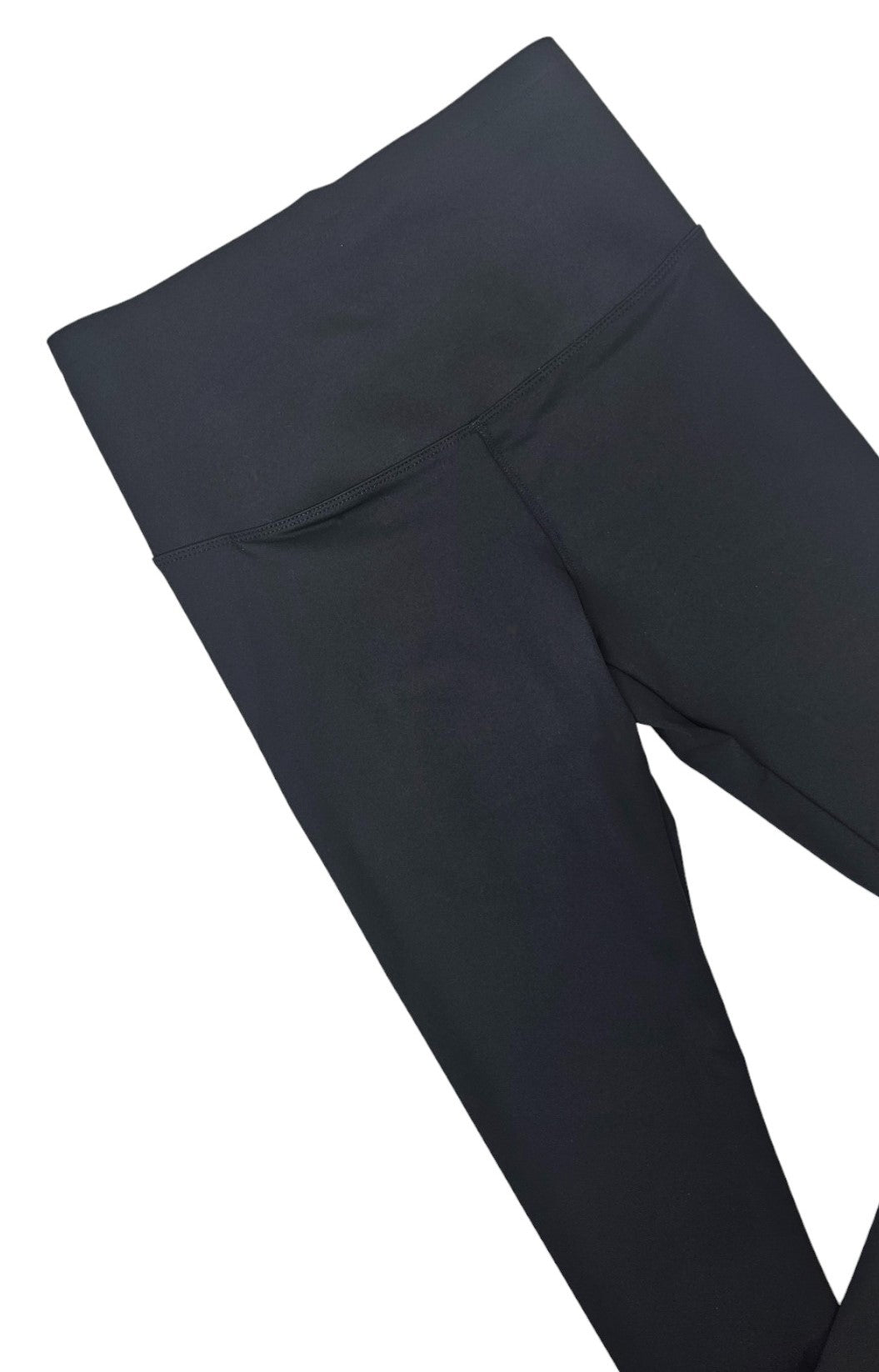 Leggings nero con baschina