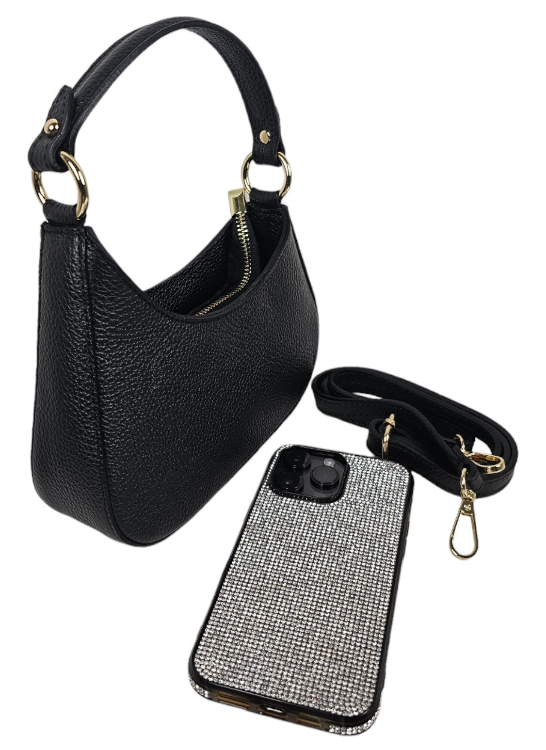 Lazarotti Bologna Borsa A Mano In Vera Pelle 26 Cm, Con Tracolla Regolabile, 6 Litri, Colore Pelle, Regalo Per Donna, Progettata In Germania