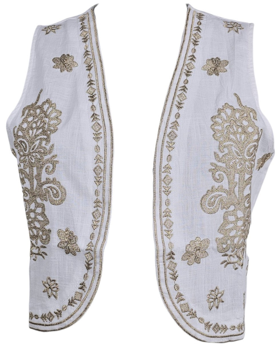 Gilet ricamato
