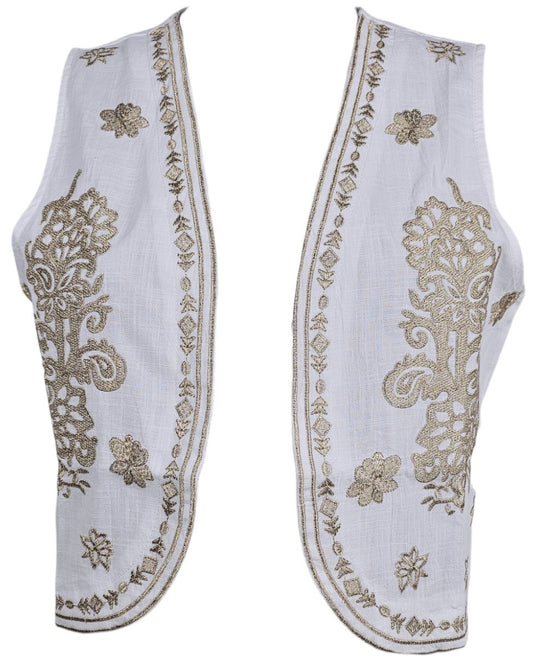 Gilet ricamato
